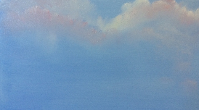 Sky by Jane in Blues and pinks